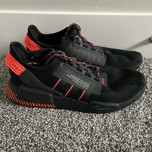 Adidas NMD black and orange